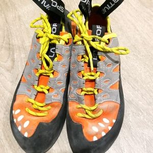 Rock climbing shoes